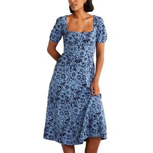 Boden Womens Short Sleeve Jersey Midi Dress